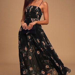 Lulus flowering romance dress